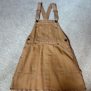 BDG Tan Overall Dress
